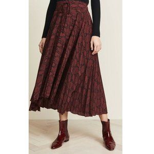 A.L.C. Maya Pleated Skirt Sz 8 $595